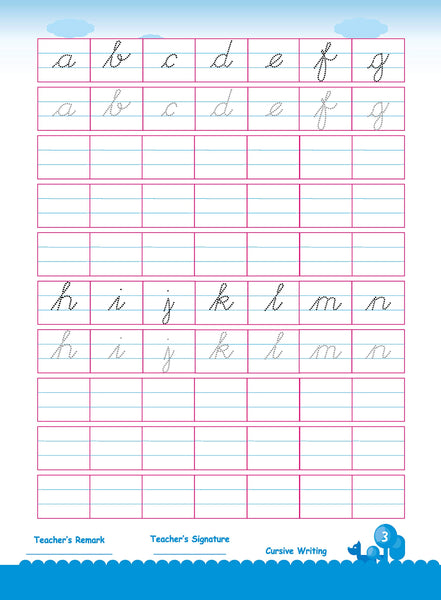 Cursive Writting Work Book – Edu Toys